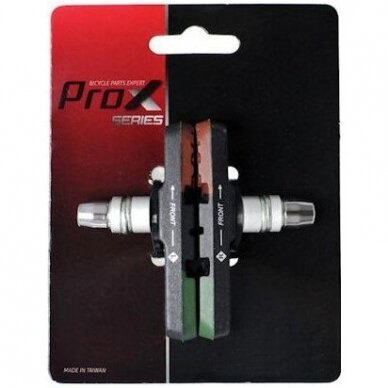 Stabdžių kaladėlės ProX V-brake 72mm triple compound