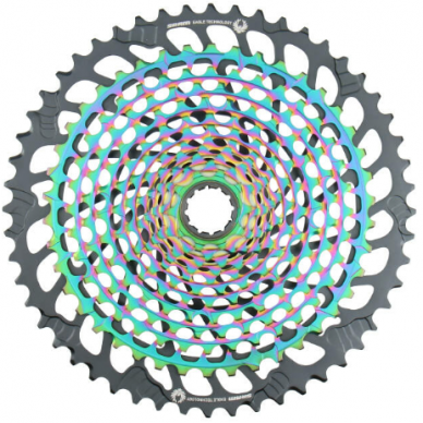 Sram XX1 Eagle XG-1299 Rainbow 10-52T Kasetė