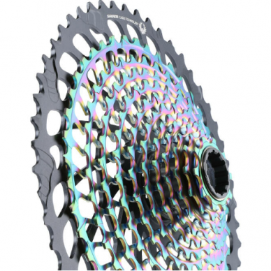 Sram XX1 Eagle XG-1299 Rainbow 10-52T Kasetė 1